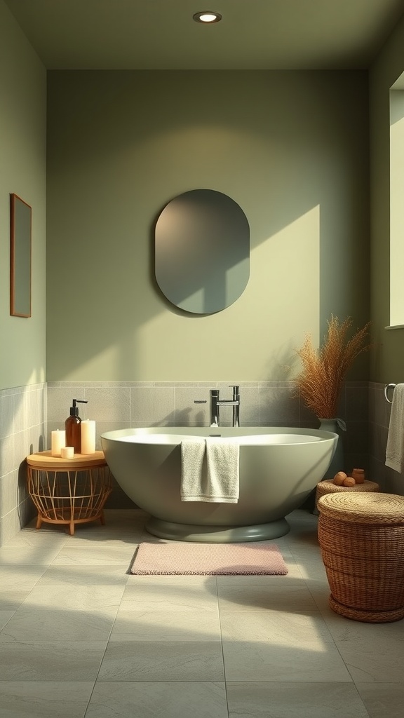 10+ Olive Green Bathrooms