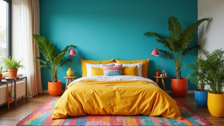 Color Drenched Bedroom Ideas