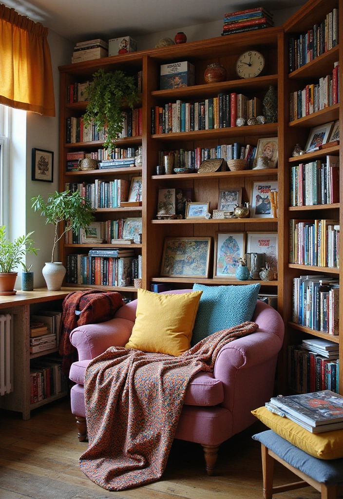 20 Epic 80s Themed Bedroom Ideas That Will Take You Back in Time! - 12. Cozy Corner Nooks