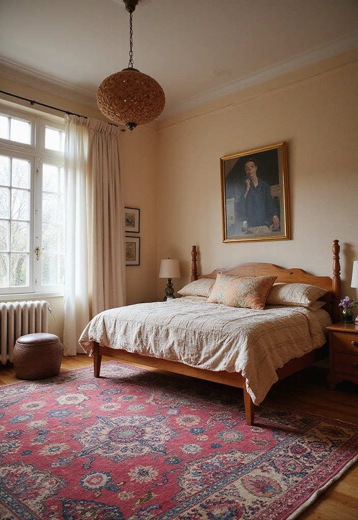 20 Epic 80s Themed Bedroom Ideas That Will Take You Back in Time! - 19. 80s Style Rugs