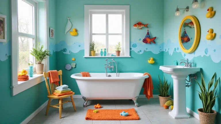 20 Whimsical Kids Bathroom Ideas That’ll Make Bath Time Their Favorite Time!