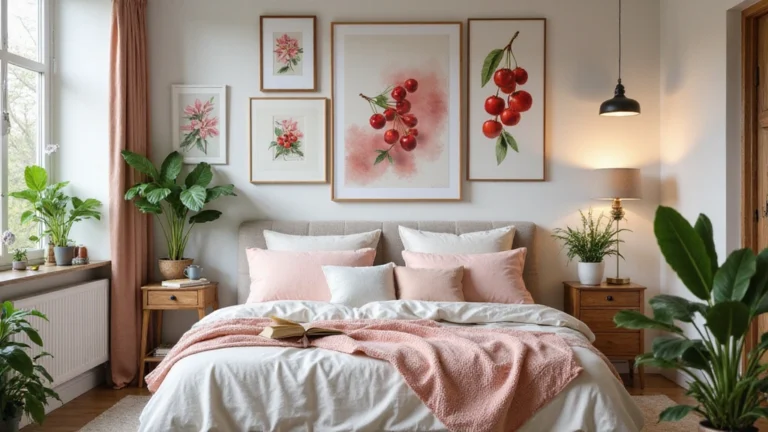 25 Cherry Bedroom Wall Art Ideas That Will Make Your Walls Pop with Style!