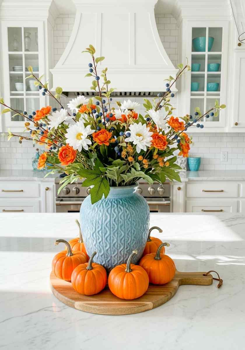 fall flower arrangements for home