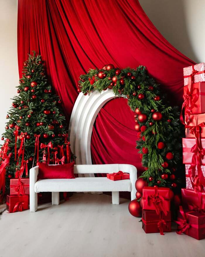apartment christmas decor