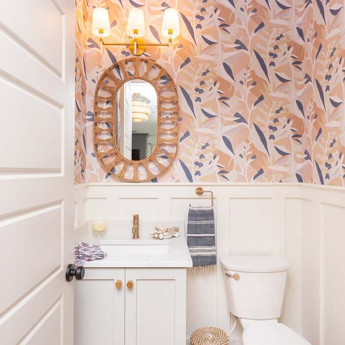 bathroom wallpaper ideas