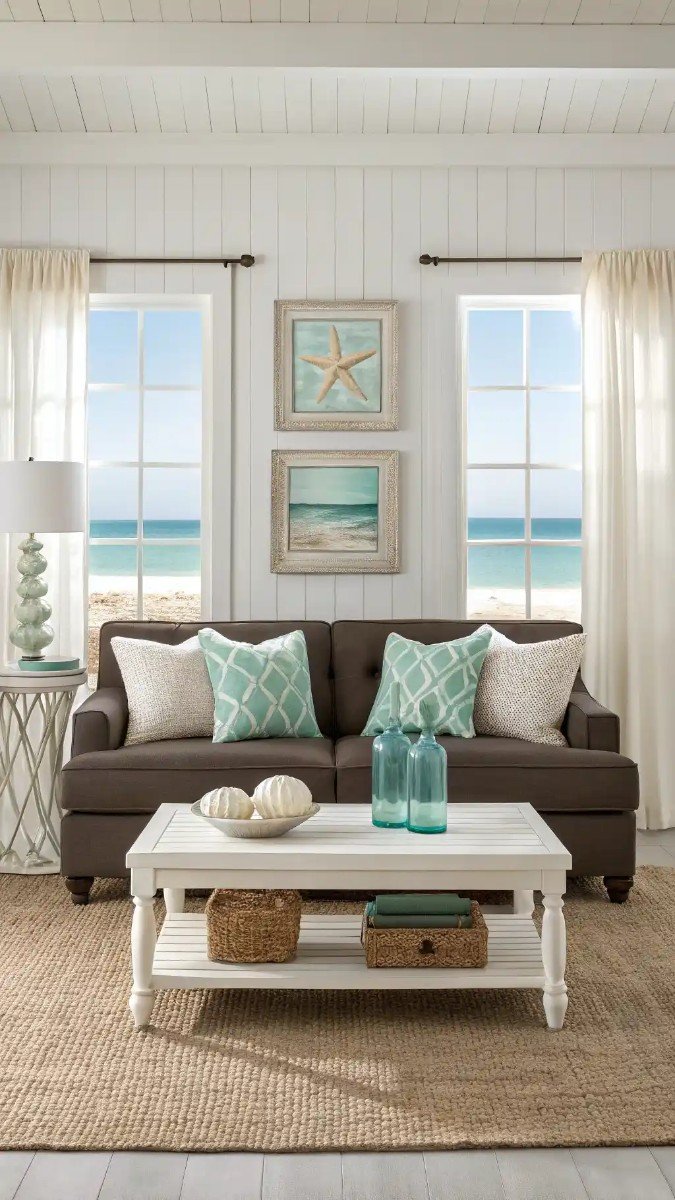 dark beige sofa living room ideas decor 9