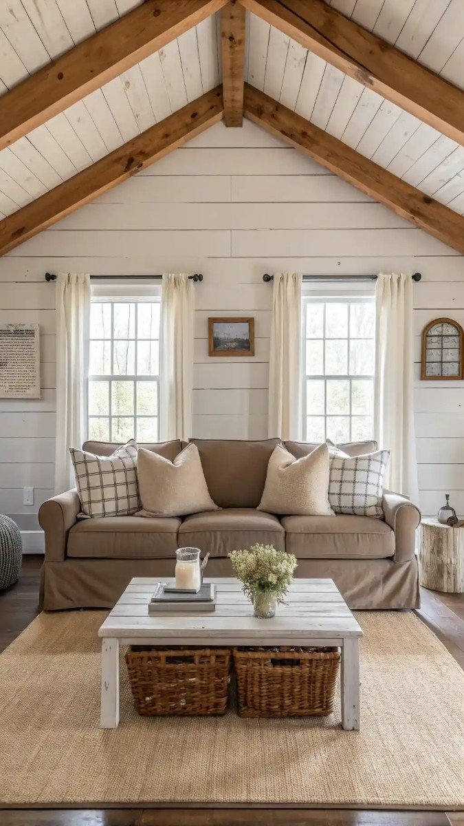 dark beige sofa living room ideas decor 18