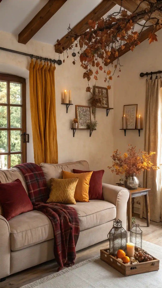 dark beige sofa living room ideas decor 23