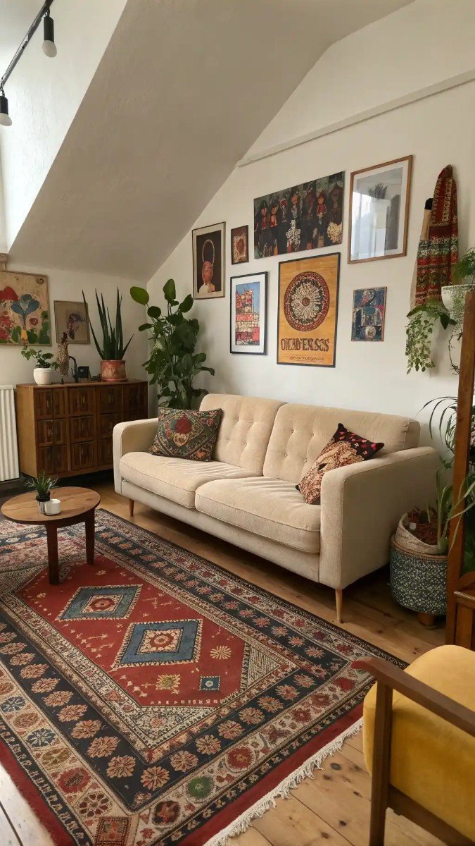 living room with beige sofa ideas 13