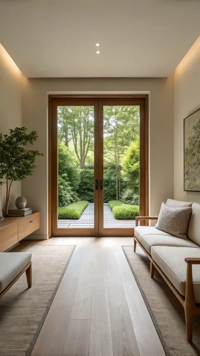 living room double doors to garden 1