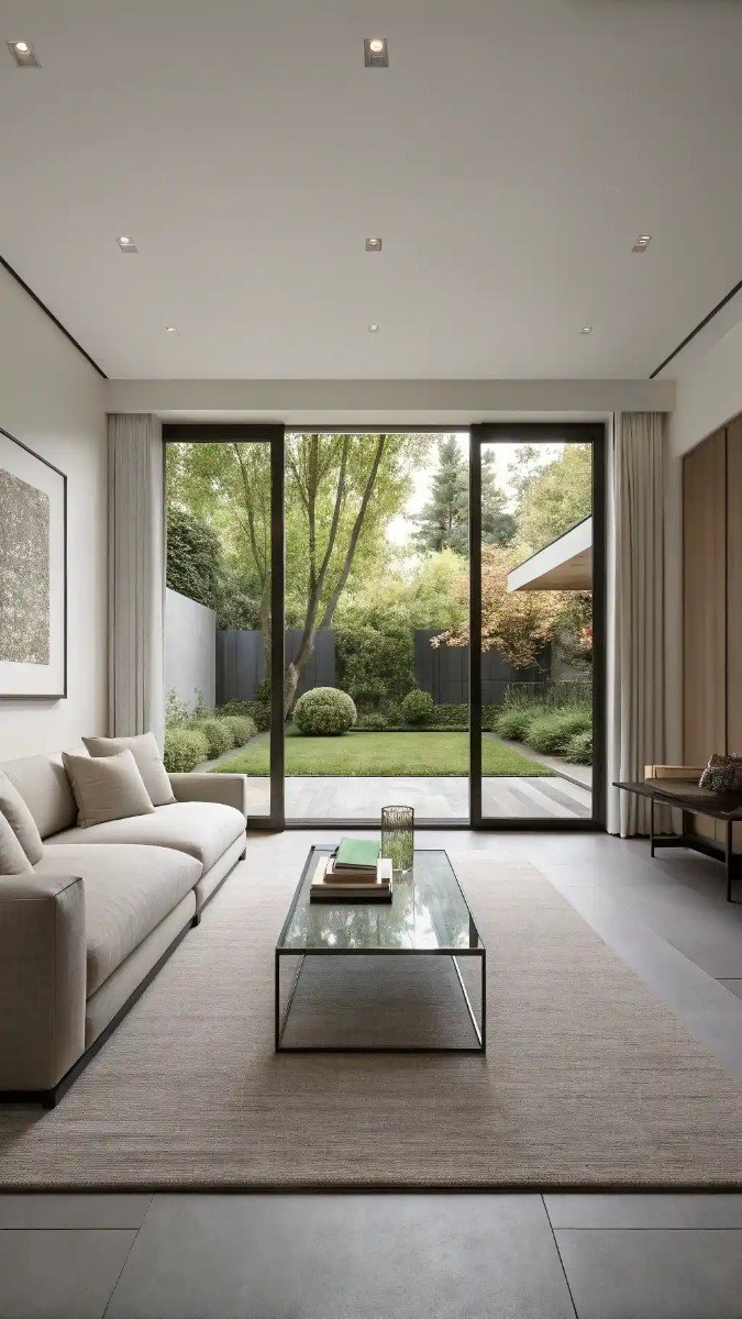 living room double doors to garden 2