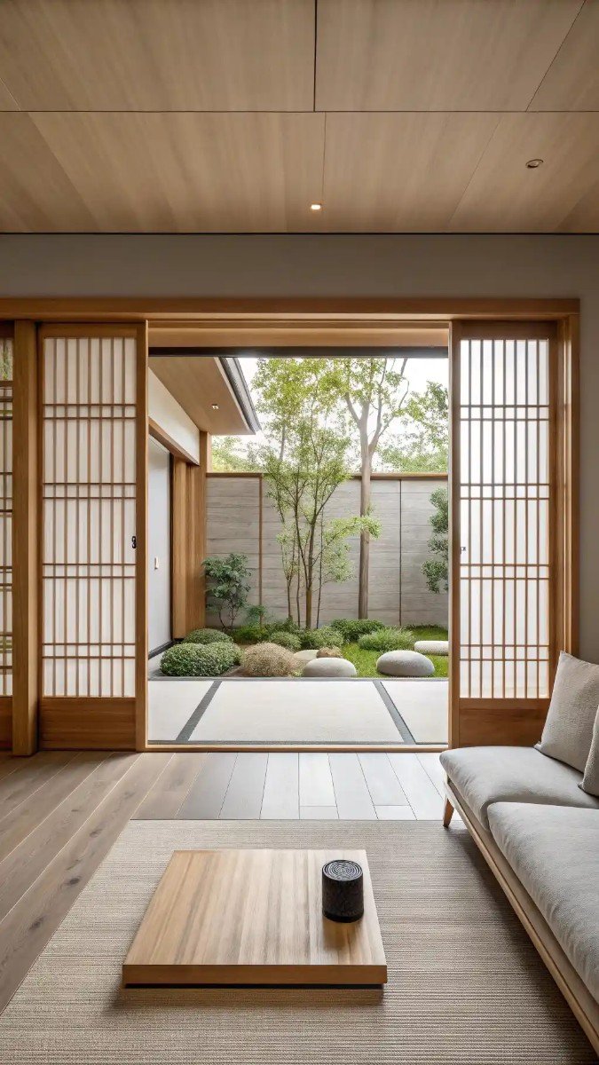 living room double doors to garden 6