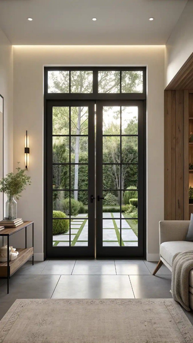 living room double doors to garden 20