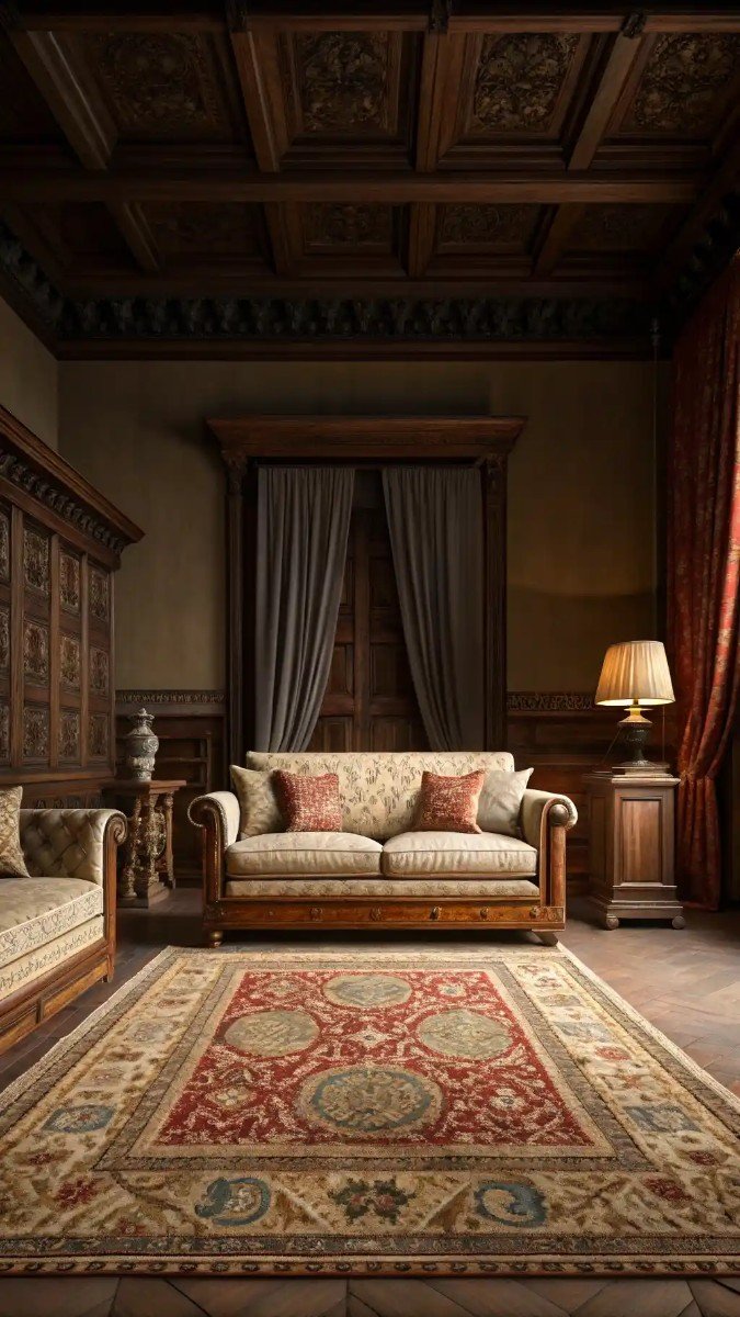 tuscan decorating living room 11