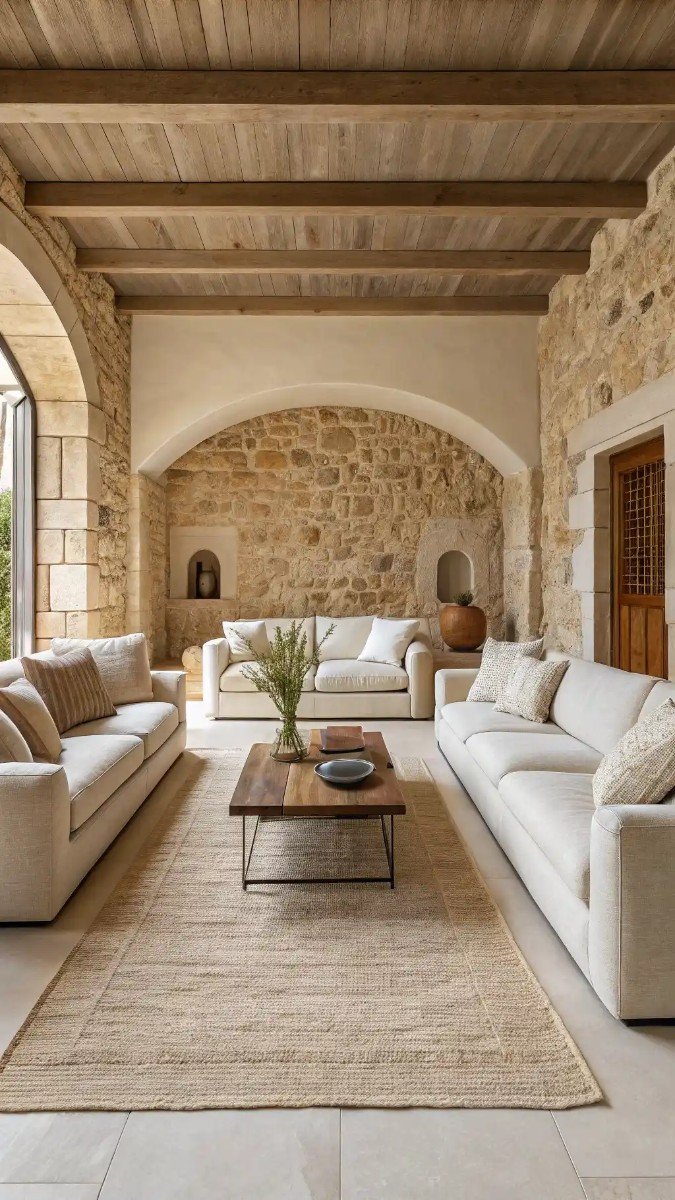 tuscan decorating living room 15