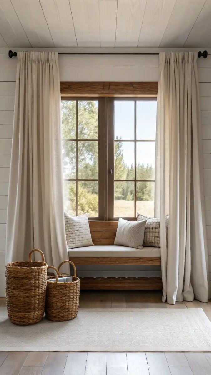 corner decorating ideas living room farmhouse 4