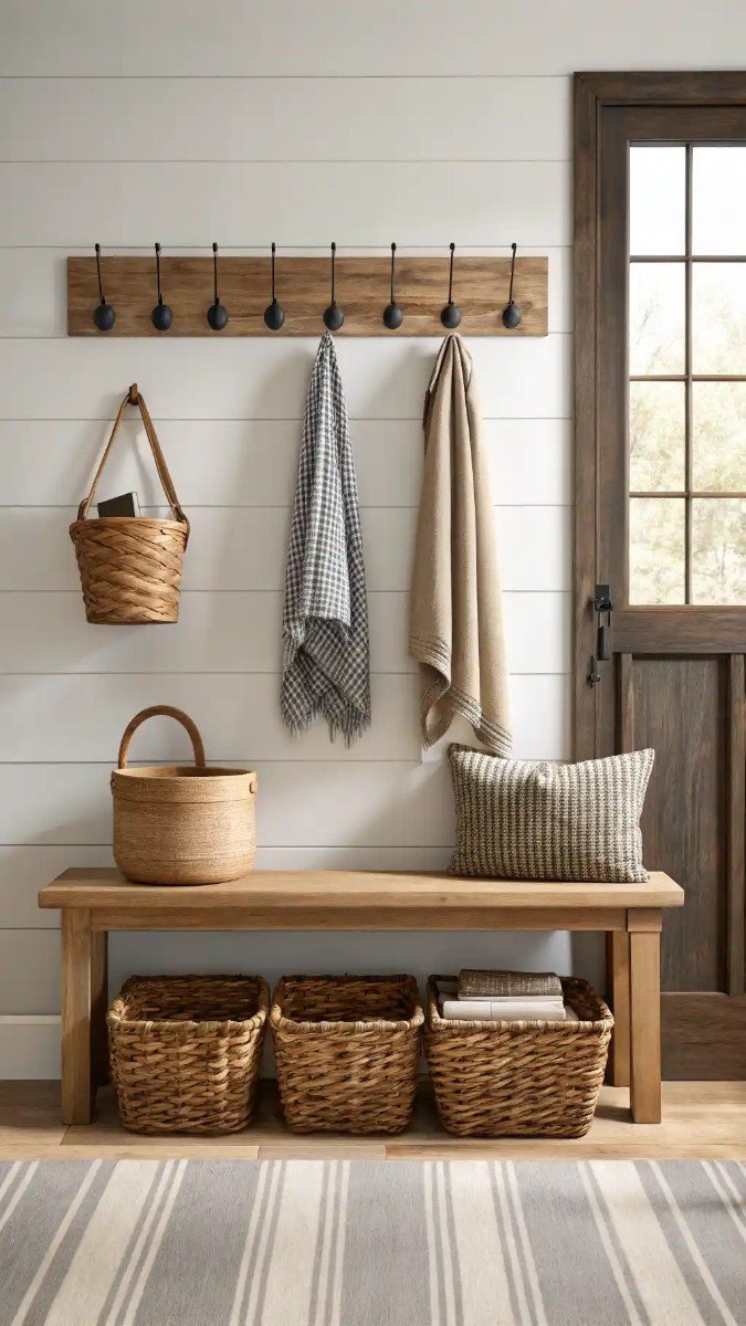 corner decorating ideas living room farmhouse 7