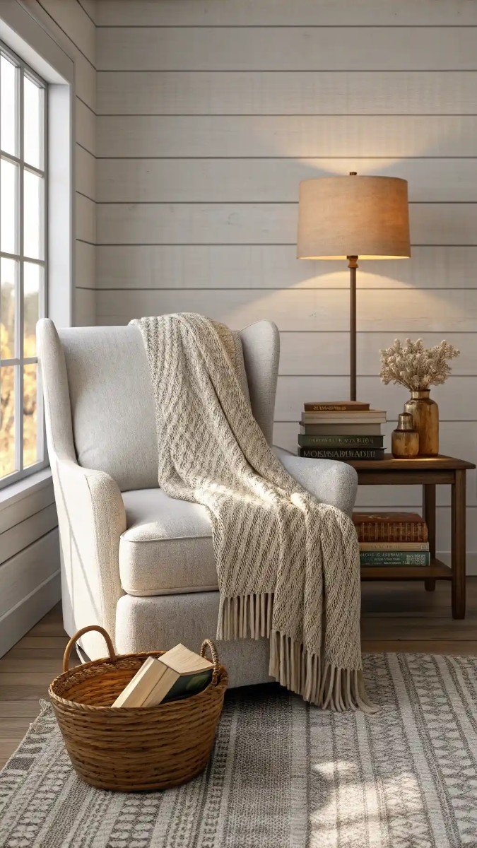 corner decorating ideas living room farmhouse 21