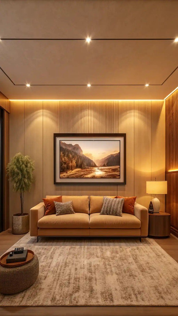 living room wall decor ideas large picture 1