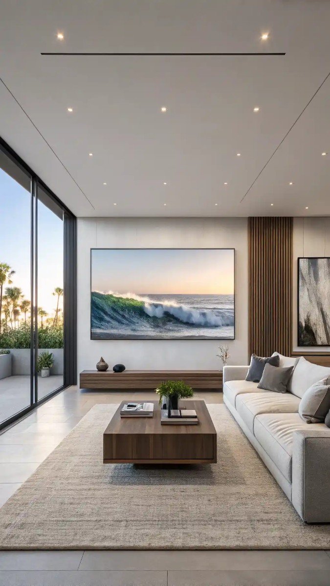 living room wall decor ideas large picture 8