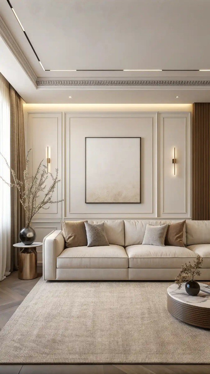 living room wall decor ideas large picture 16