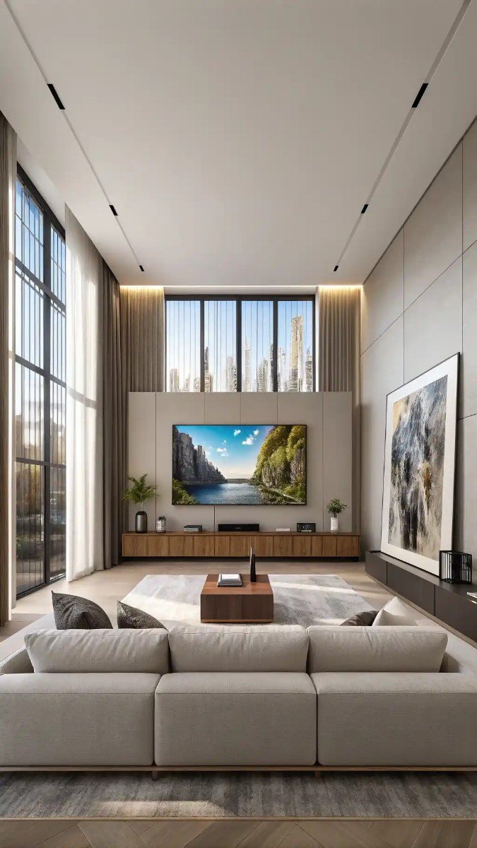 living room wall decor ideas large picture 22