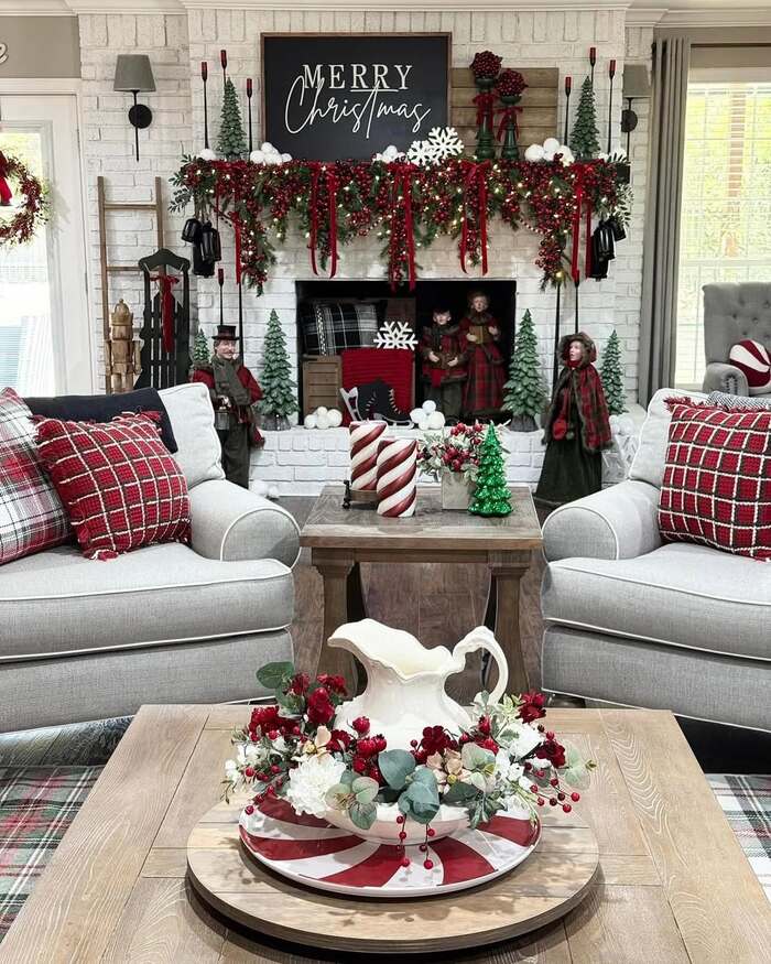 Christmas Decor Ideas for Living Room