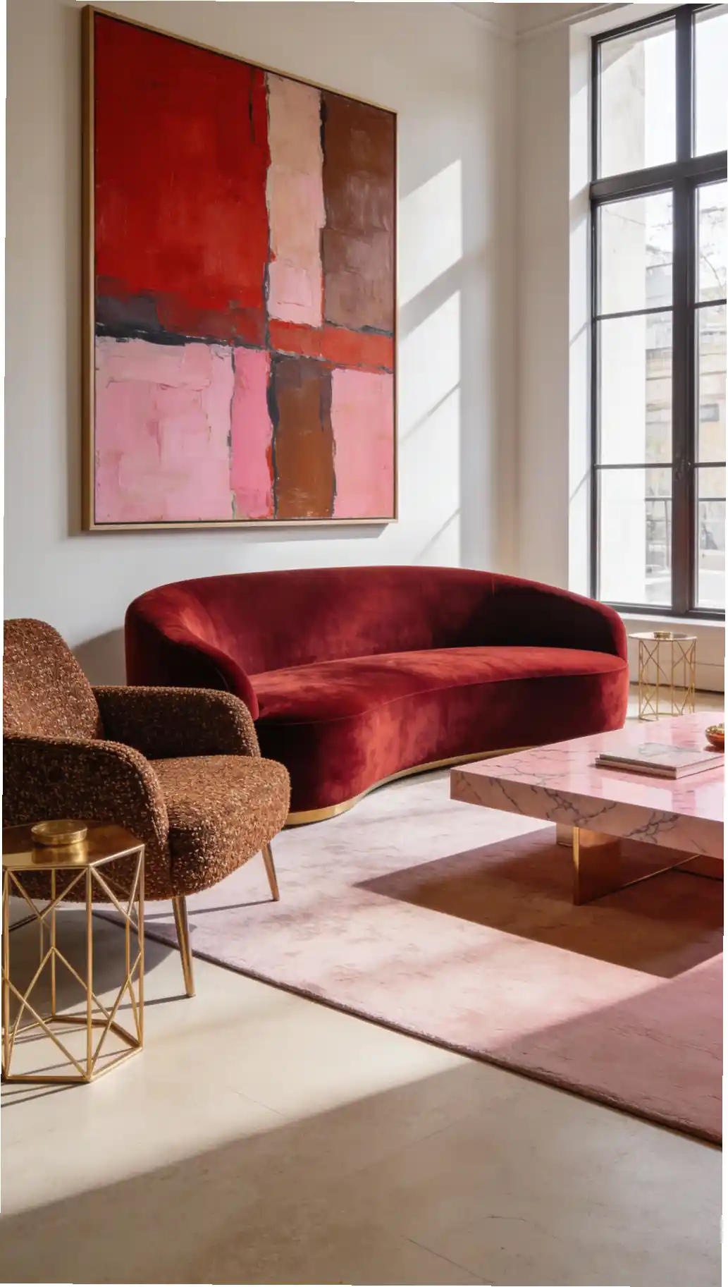 Warm Earthy Glam Statement