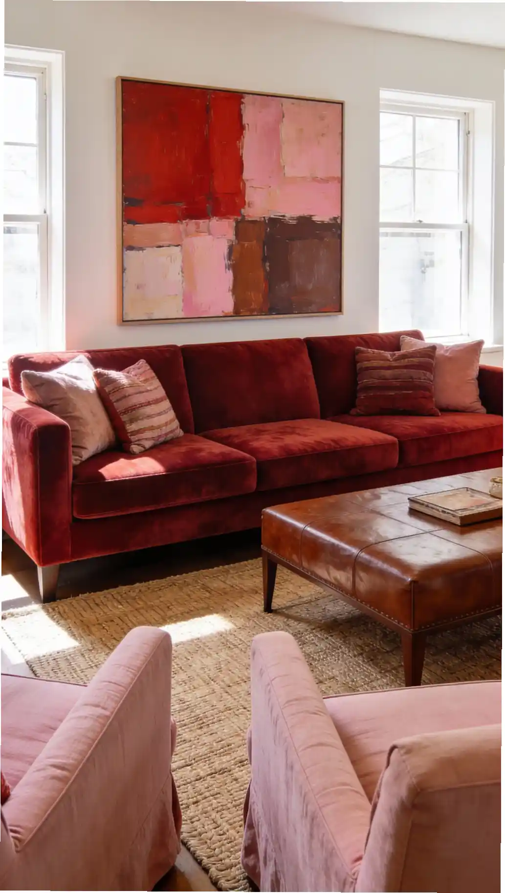 Warm Earthy Romantic Living