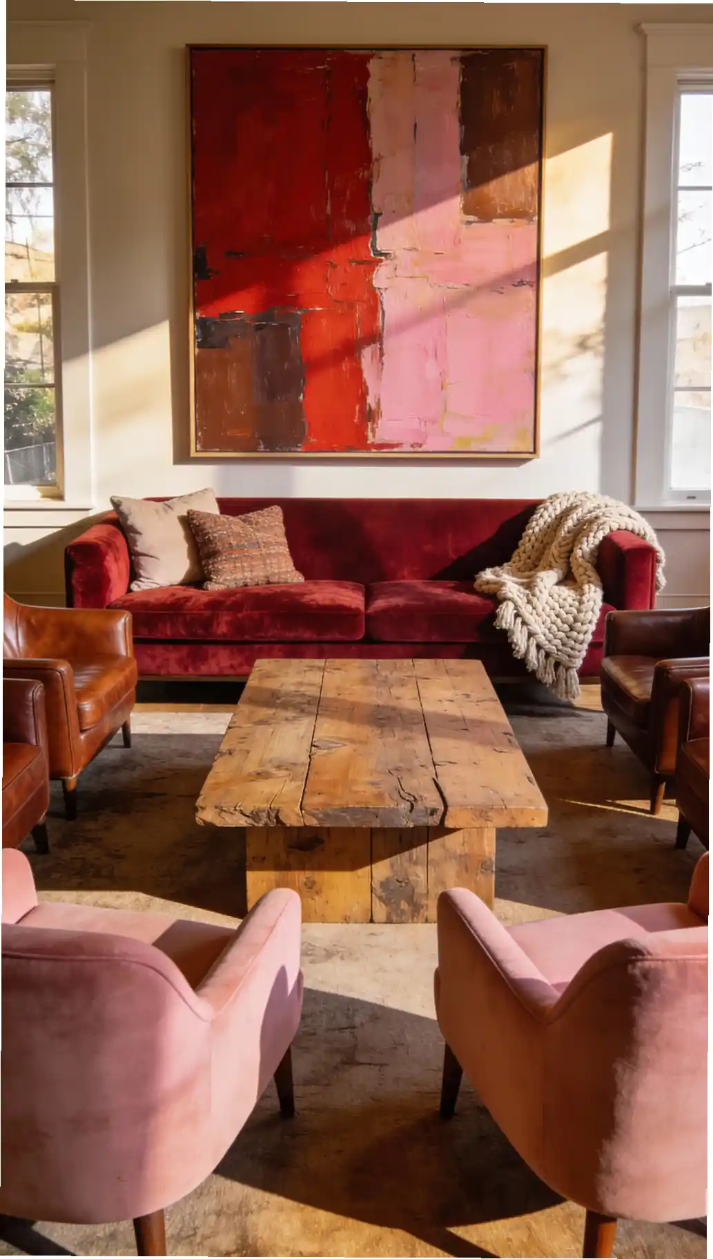 Earthy Luxe Color Blocking