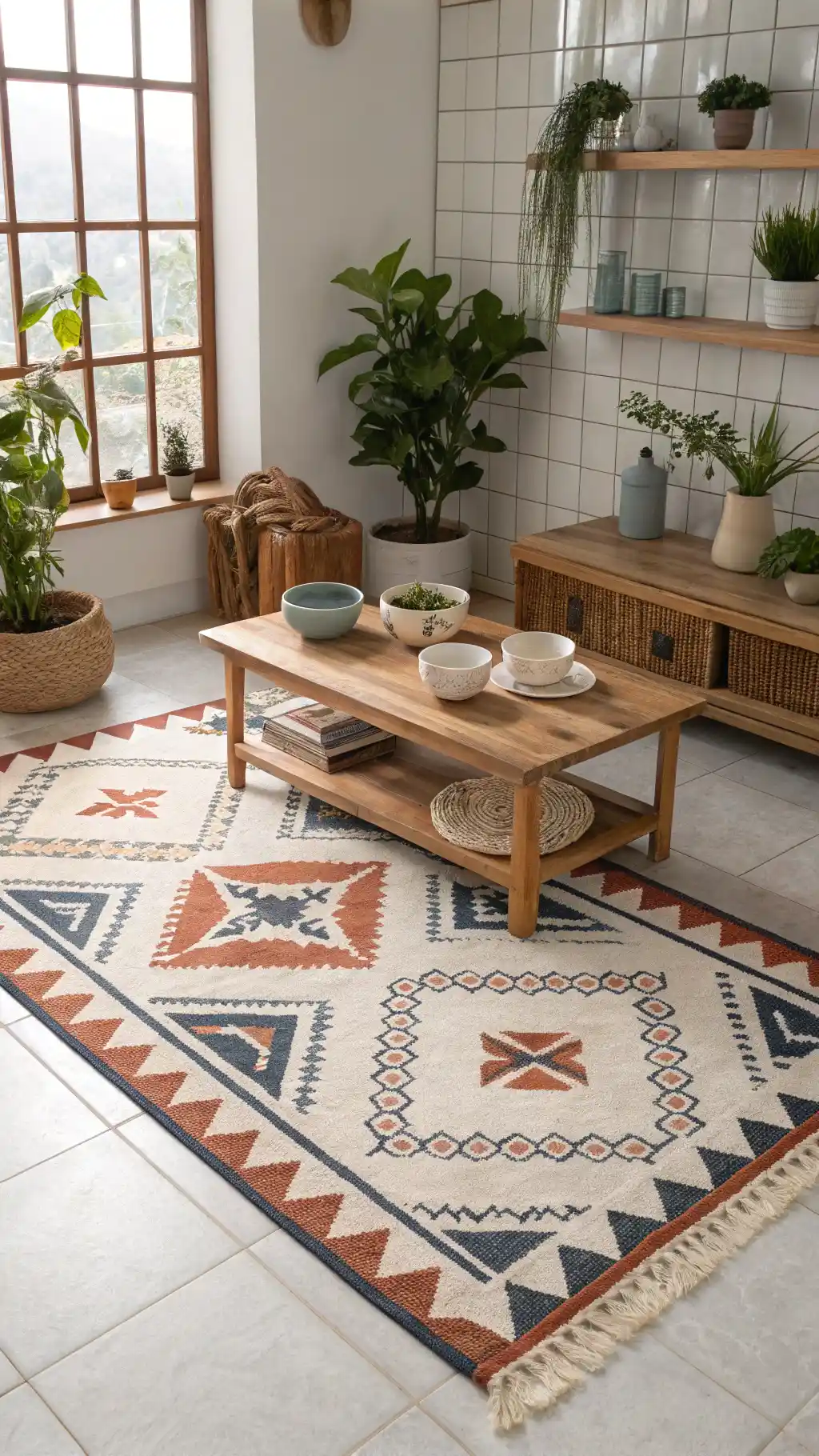 Geometric Patterned Boho Style