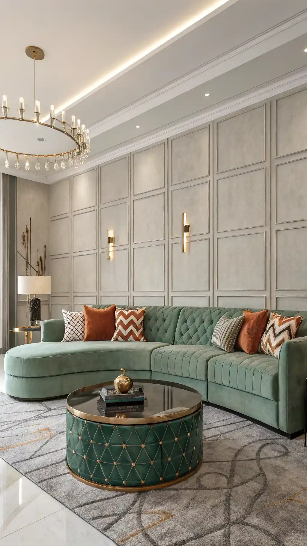 Circular Sectional Sofa Styling