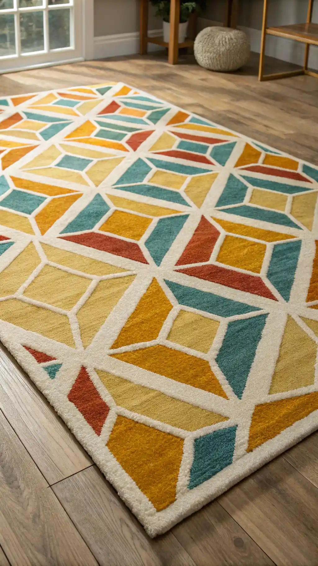 Mid-Century Modern Geometric Accents