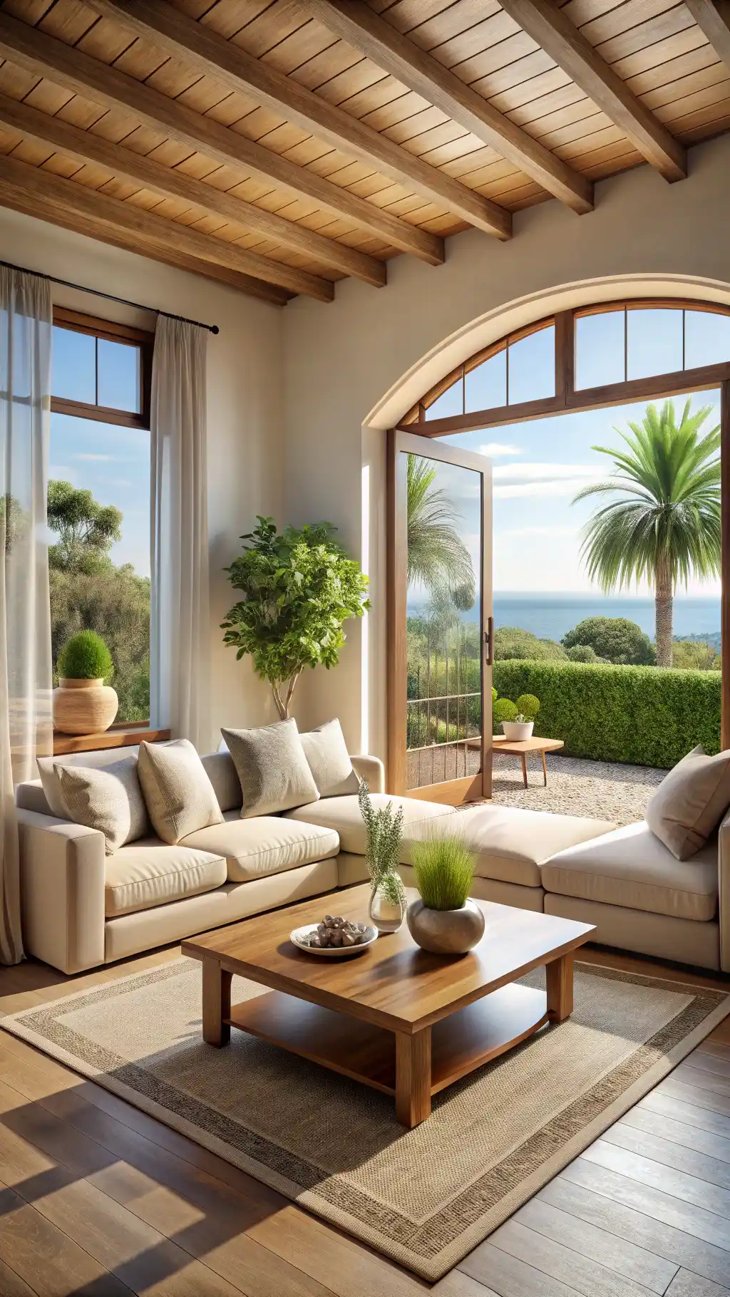 Mediterranean Sun-Drenched Oasis