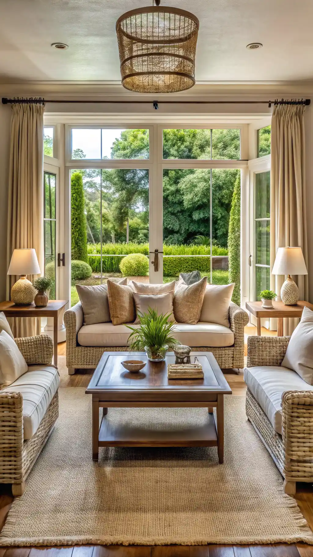 Coastal Grandmother Garden Retreat