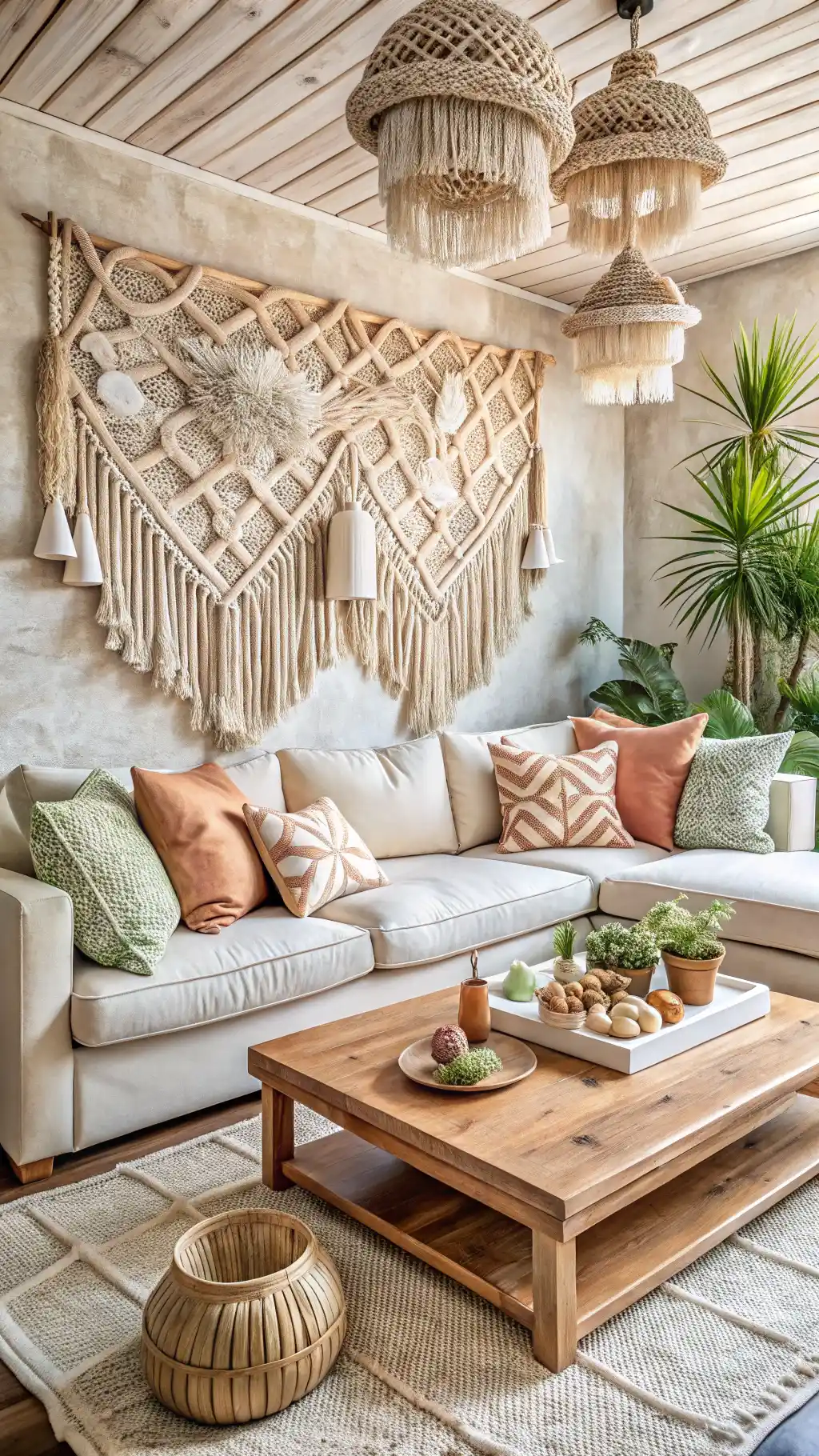 Coastal Boho Garden Retreat