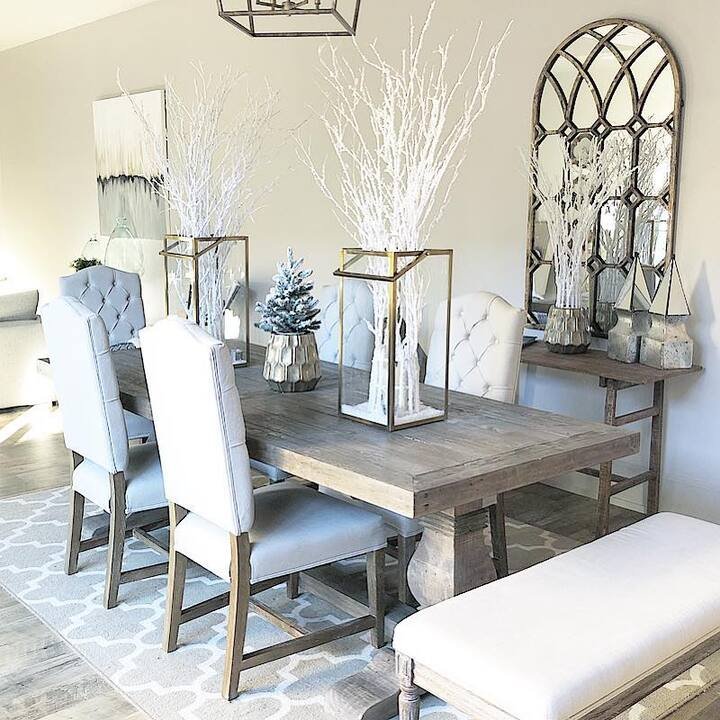 dining room table decor