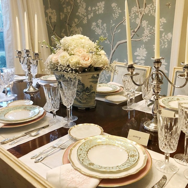 dining room table decor