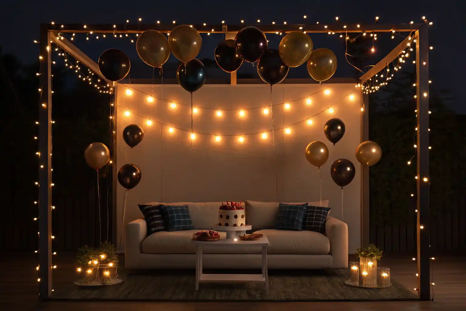 living room birthday decor for husband featured image