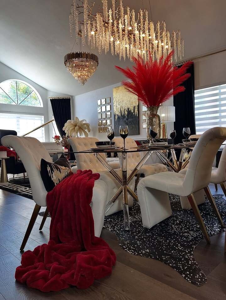 luxury dining room decor