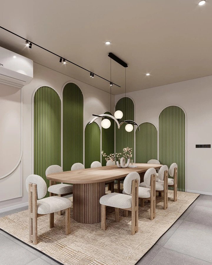 luxury dining room decor