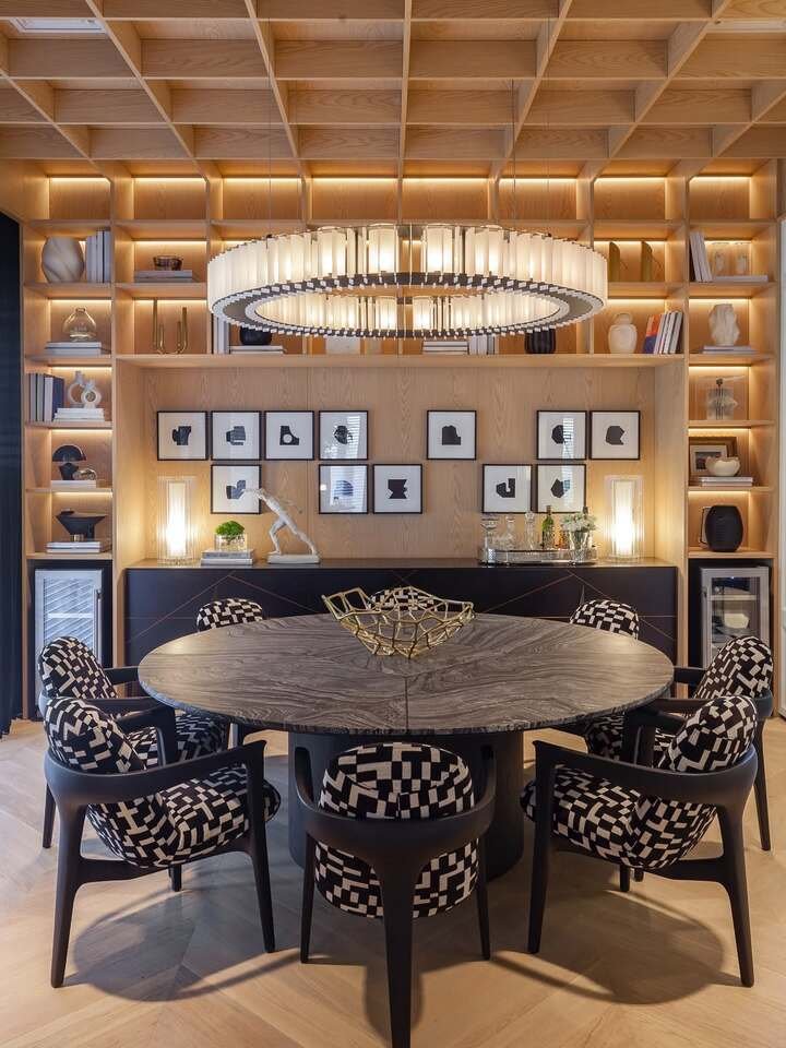 luxury dining room decor
