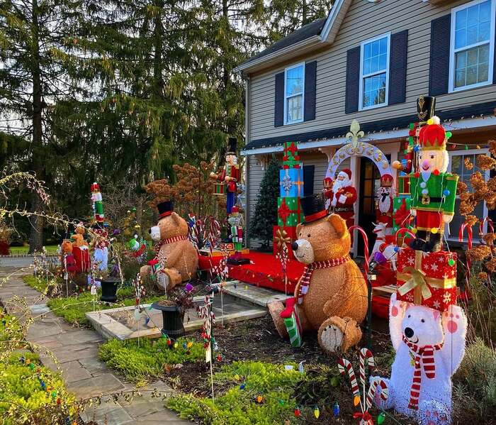 christmas light decor ideas outdoor