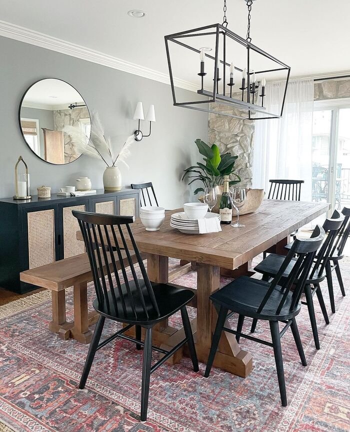 rustic dining room decor ideas