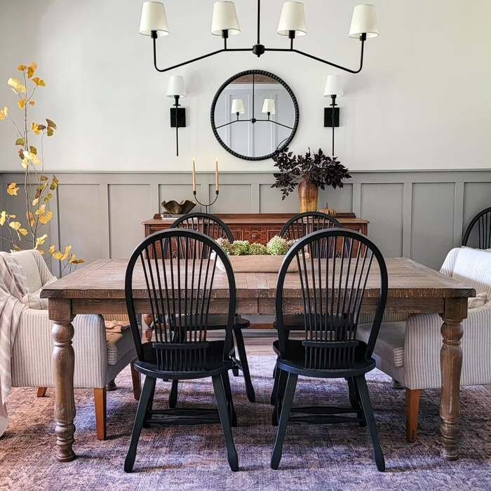 vintage dining room decor