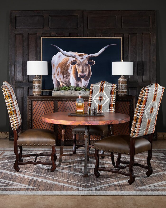 western dining room decor