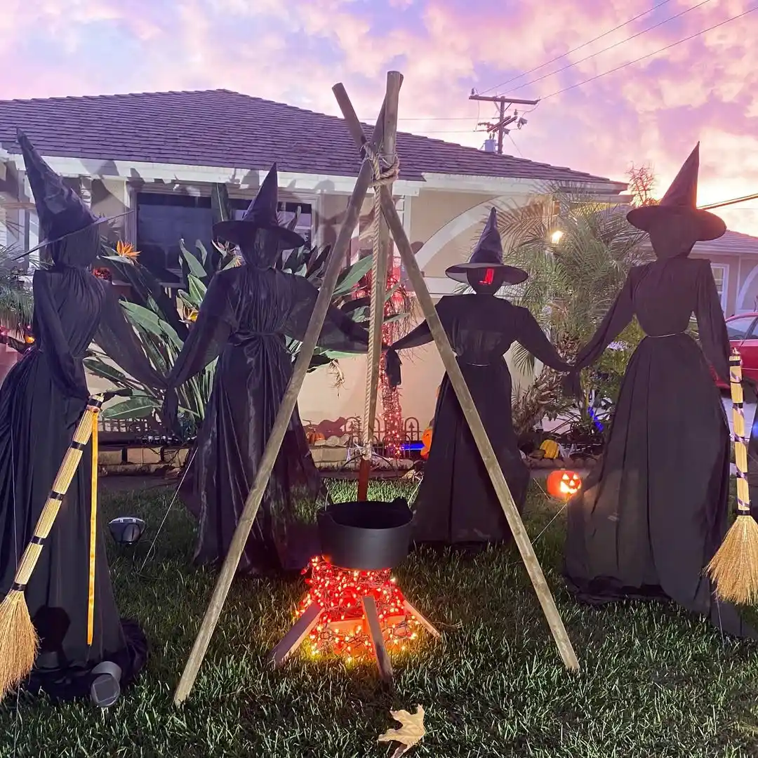 witchy christmas decor diy ideas